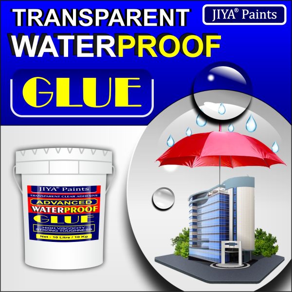 JIYA Advance Crack Seal Glue 10 Kg Transparent Waterproof Glue for Roof Leakage Crack Seal Agent Roof Water Leakage Solution - Image 2