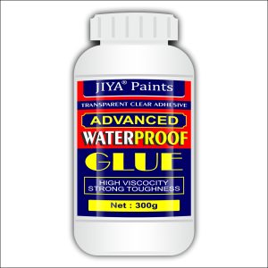JIYA Advance Crack Seal Glue 300gm Transparent Waterproof Glue for Roof Leakage Crack Seal Agent Roof Water Leakage Solution