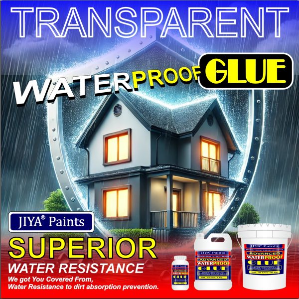 JIYA Advance Crack Seal Glue 1 Kg Transparent Waterproof Glue for Roof Leakage Crack Seal Agent Roof Water Leakage Solution (Pack of 4) - Image 9
